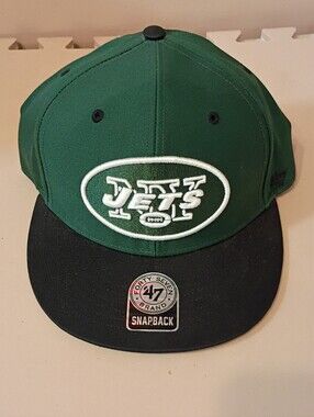 NWT '47 Brand New York Jets NFL Youth Snapback Hat Green/Black